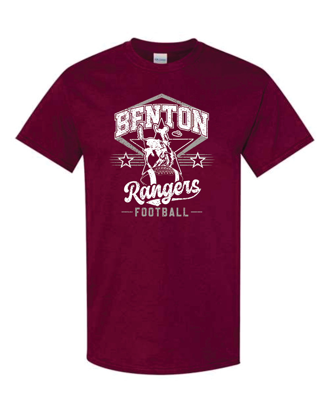 GILDAN DryBlend Tee Shirt- Maroon