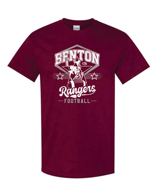 GILDAN DryBlend Tee Shirt- Maroon