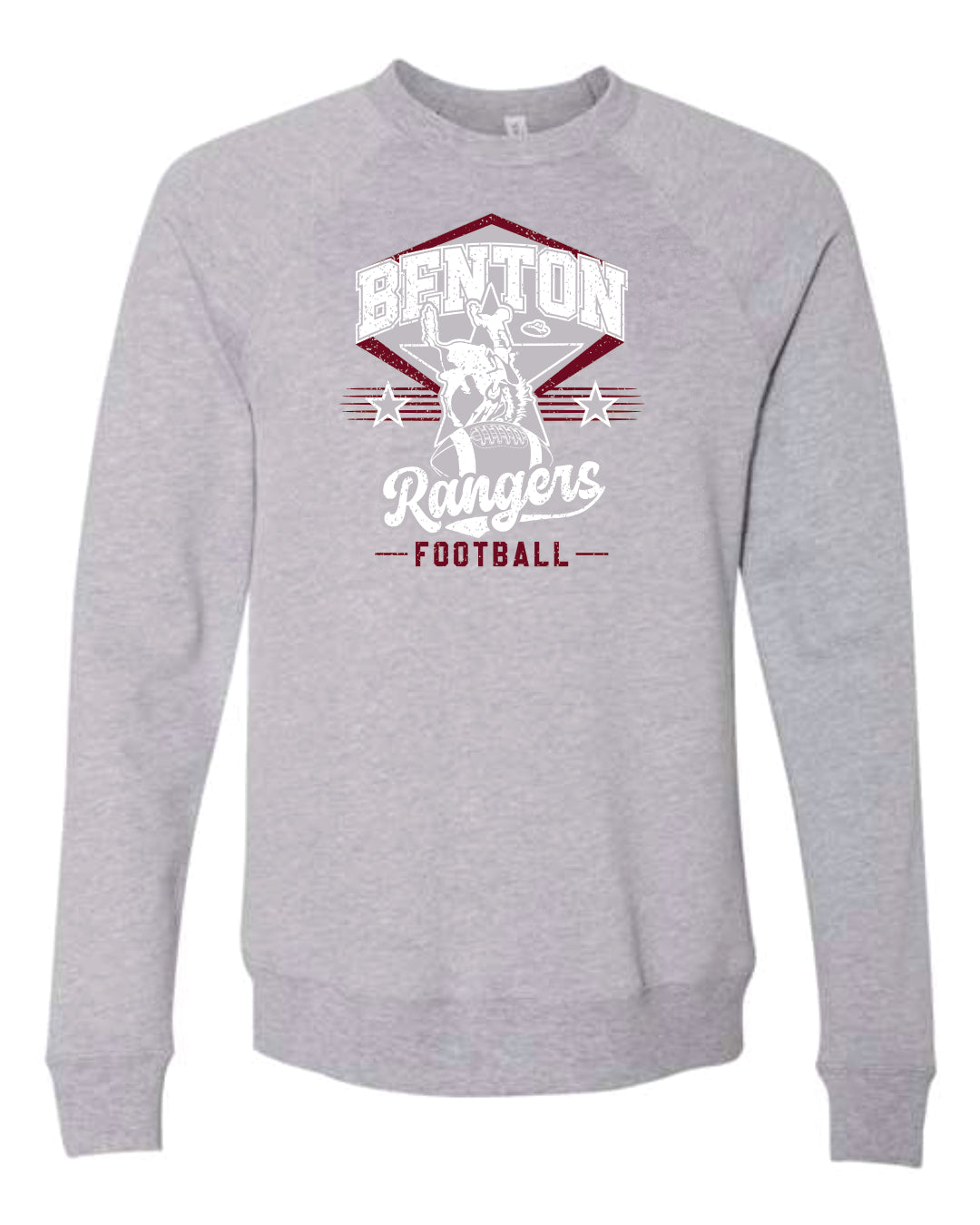 Bella Canvas Crew Sweatshirt – Athletic Heather Grey