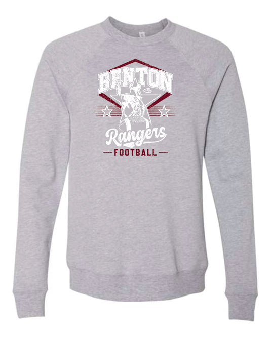 Bella Canvas Crew Sweatshirt – Athletic Heather Grey