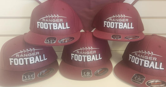 "RANGER FOOTBALL" Stitched CapAmerica Fitted Flex Fit Hat Football Parents